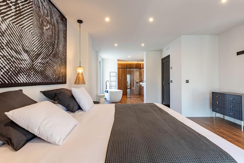 Villa Con Piscina Privada Gelves Exteriér fotografie